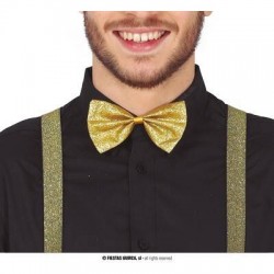 PAPILLON PAILLETTES ORO