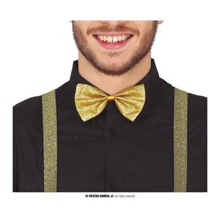 PAPILLON PAILLETTES ORO