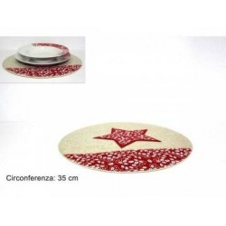SOTTOPIATTI STELLA FELTRO