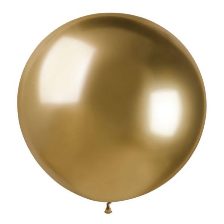 PALLONCINO LATTICE 31 80cm GLOSSY ORO 1pz