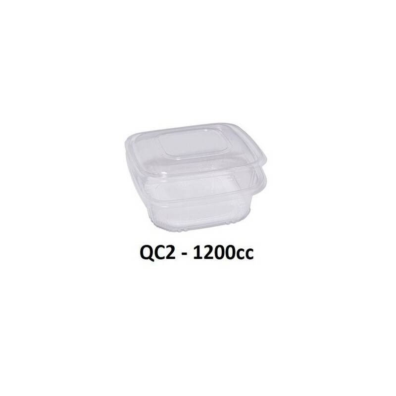 OVALINO CUKI PP 1200cc 50pz QC2 185x185x60mm (160x160mm INT)