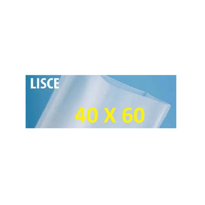 BUSTE SOTTOVUOTO LISCE H7 MIS.40x60cm 10pz