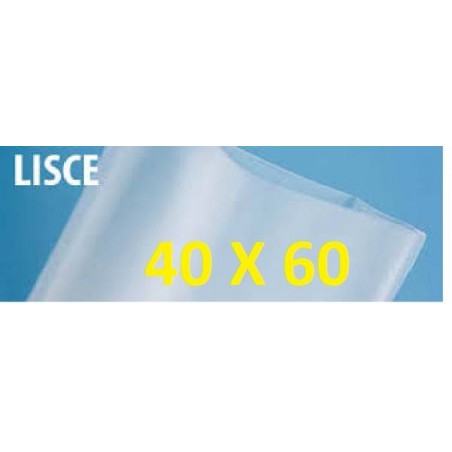 BUSTE SOTTOVUOTO LISCE H7 MIS.40x60cm 10pz
