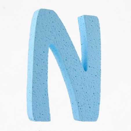 LETTERA POLISTIROLO PASTELLO mm120x90 N CELESTE