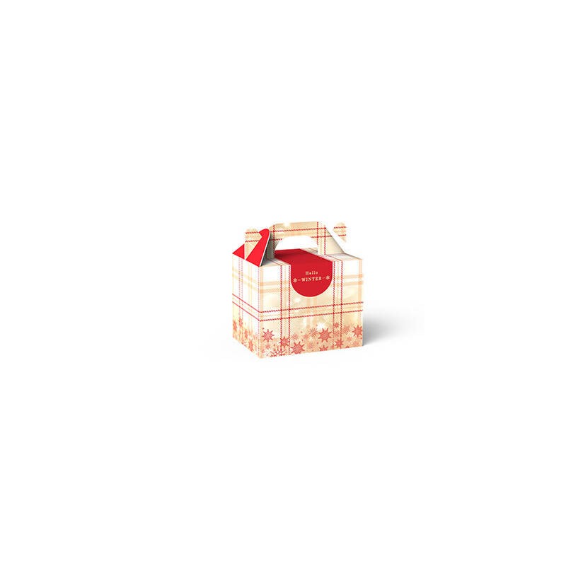 SCATOLA GIFT BOX PARTY 20x15x24cm ROYAL TARTAN