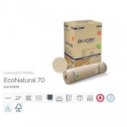 LENZUOLINO CARTA D.V. LUCART PROFESSIONAL ECONATURAL 70 H.59cm 70mt