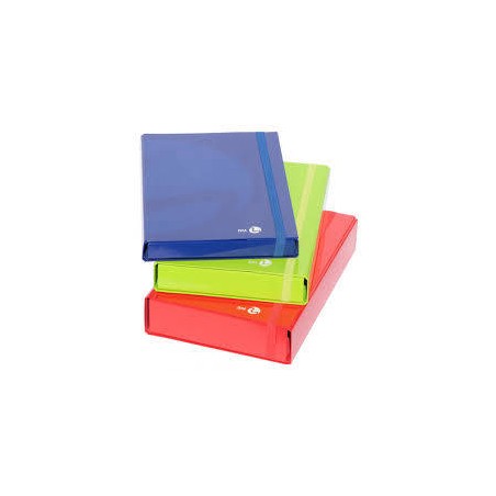 PORTA DOCUMENTI C/ELASTICO MAXI COLOR D.3 BM 25x35x3cm