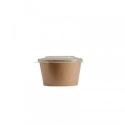 COPPETTA TONDA IN BAMBOO PAPER+PE ø14x6h 650ml 50pz