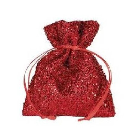 BUSTA NEW YEAR'S EVE 8x10cm ROSSO 10pz