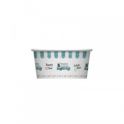 COPPETTA GELATO CARTA HAPPY VAN 80cc 250pz
