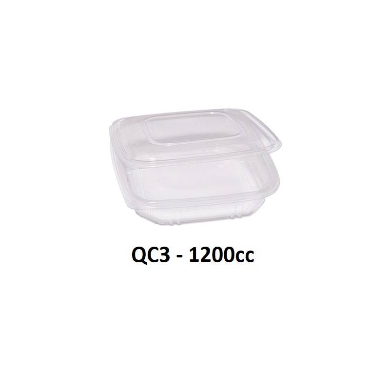 OVALINO CUKI PP 1200cc 50pz QC3 215x215x41mm (190x190mm INT)