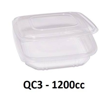 OVALINO CUKI PP 1200cc 50pz QC3 215x215x41mm (190x190mm INT)