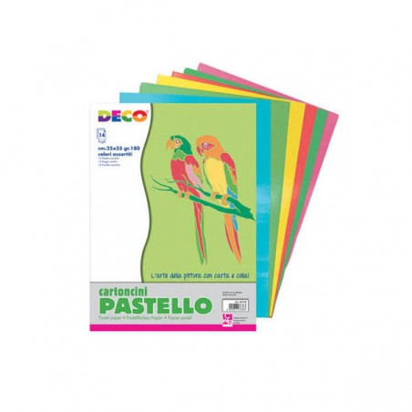 CARTONCINI JUNIOR 21x29,7 150gr/mq 80pz ASSORTITI