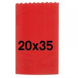 BUSTA REGALO TNT 20x35 12-ROSSO