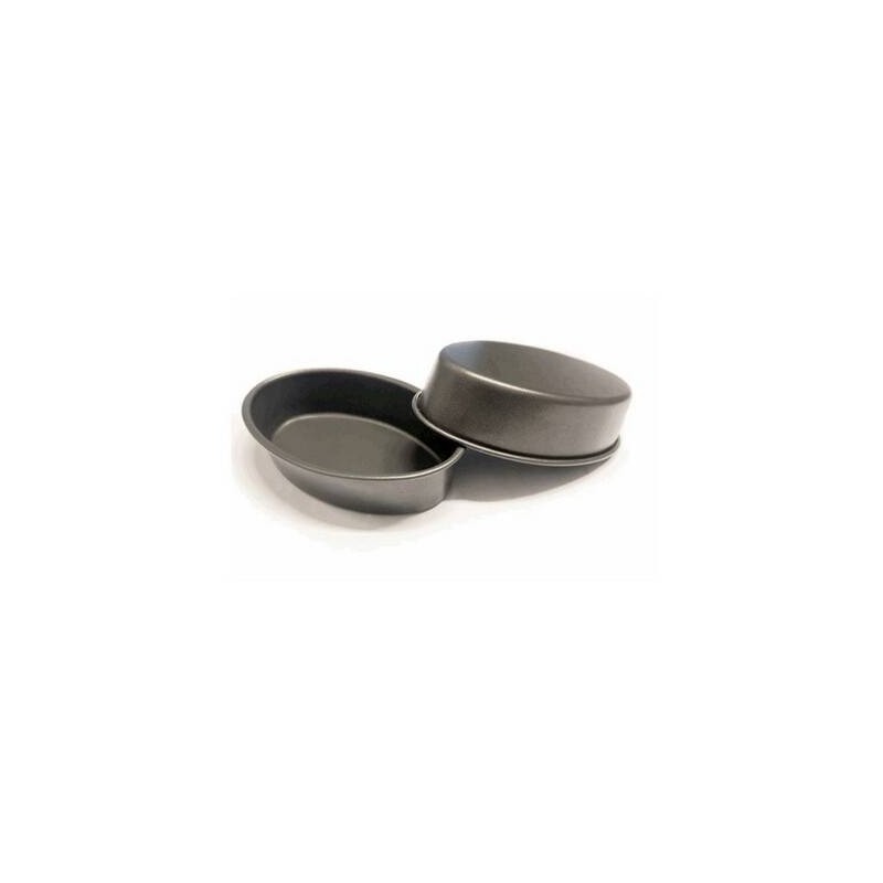 FORMINA PASTICCIOTTO LISCIA OVALE A/ADERENTE 10x6cm 6pz