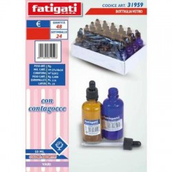 MINI BOTTIGLIA IN VETRO C/CONTAGOCCE TRAVEL