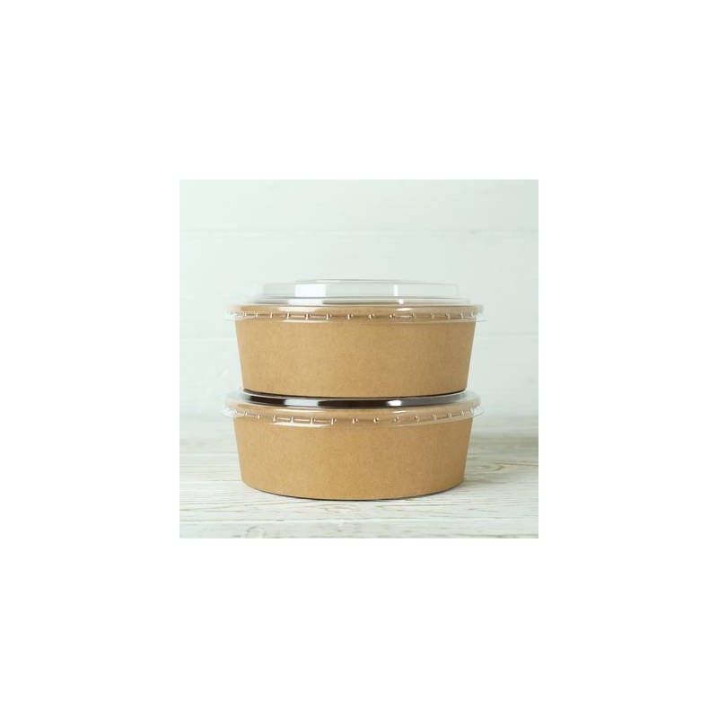 INSALATIERA POKE IN CARTONCINO AVANA ø18,5cm 1300ml 50pz OASIS