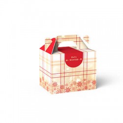 GIFT BOX PARTY 14x10,5x16cm ROYAL TARTAN