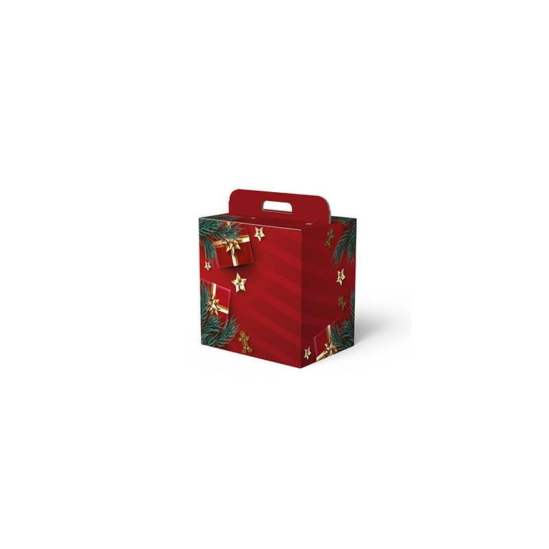 SCATOLA REGALO C/MANIGLIA LINEA 100 30,5x23x34 HOLY SPIRIT