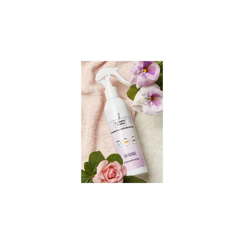 PROFUMATORE SPRAY PER TESSUTI 250ml DIAMANTE ROSA