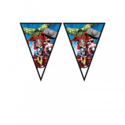 FESTONE BANDIERINE CARTA AVENGERS EVERGREEN