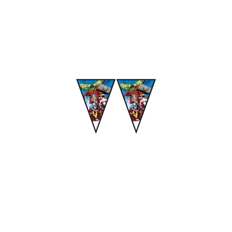 FESTONE BANDIERINE CARTA AVENGERS EVERGREEN