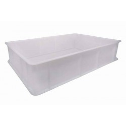 CASSETTA PER ALIMENTI SERVICE PIENA 60x40x7cm BIANCA