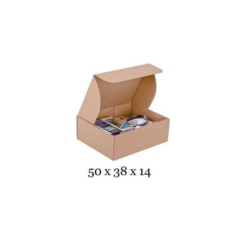 SCATOLA E-COMMERCE FUSTELLATA MOD.L 50x38x14cm