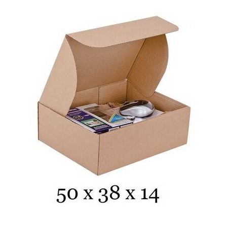 SCATOLA E-COMMERCE FUSTELLATA MOD.L 50x38x14cm