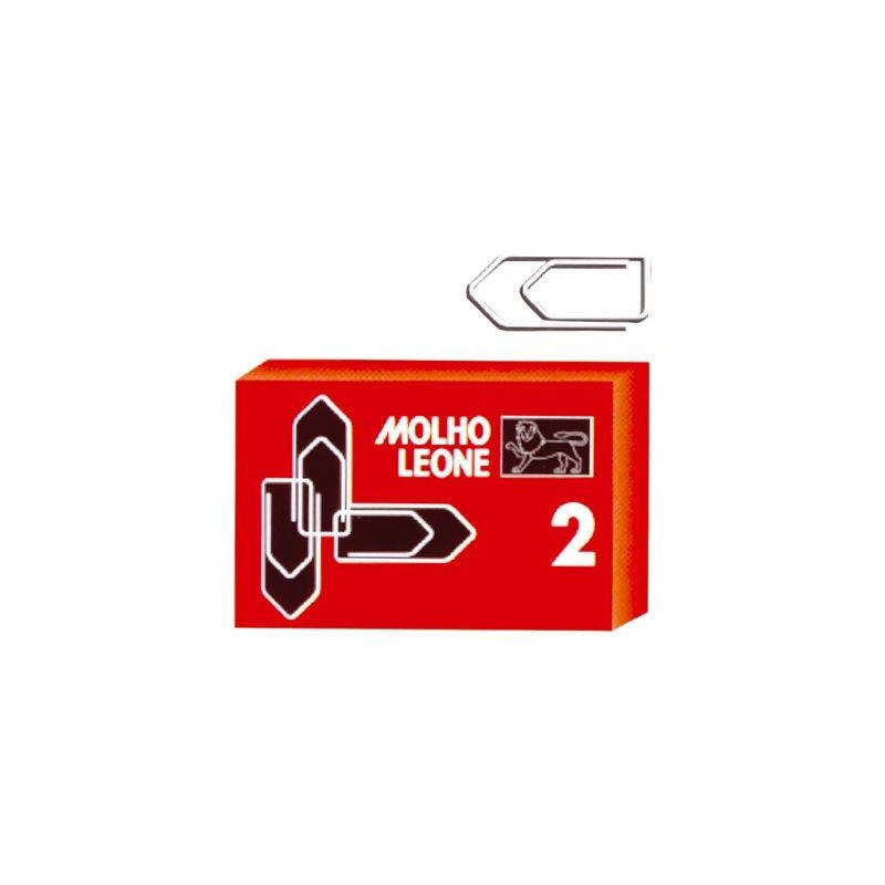 FERMAGLI ZINCATI N°2 100PZ MOLHO LEONE