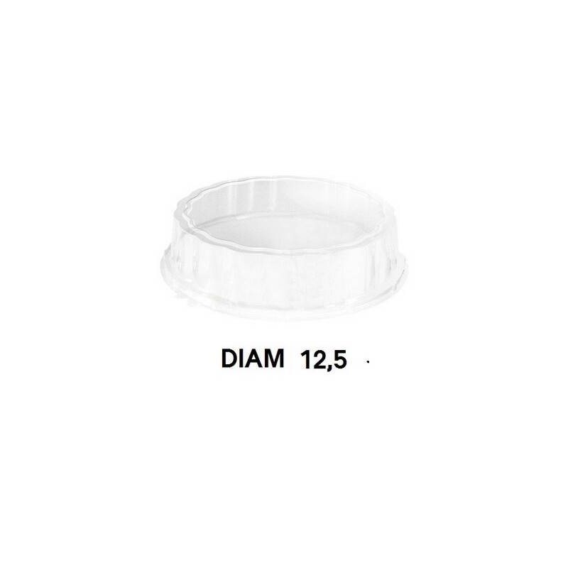 COPERCHIO MINI MEDORO ø12x8cm PET