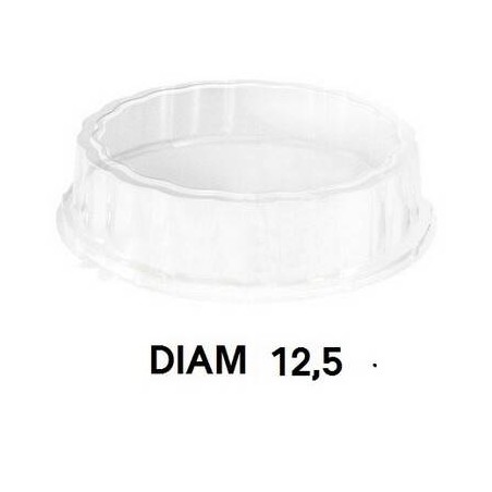 COPERCHIO MINI MEDORO ø12x8cm PET