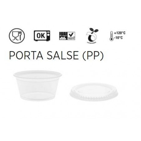 BARATTOLO PORTASALSA PP 60ml ø6,2x3,2cm 125pz