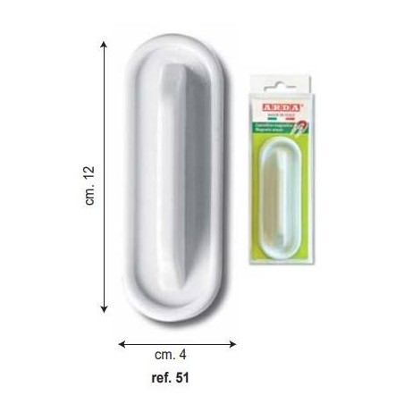 CANCELLINO MAGNETICO BIANCO 1pz ARDA