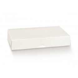 SCATOLA PRONTA 35x24x6cm FIBRA BIANCO 10pz