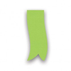 FIOCCO STRIP ECO CARTA mm40 ø120mm 10-VERDE 2pz