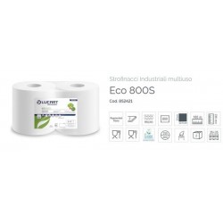 BOBINE 2VELI LUCART ECO 800S 180mt ECOLABEL 2 ROTOLI