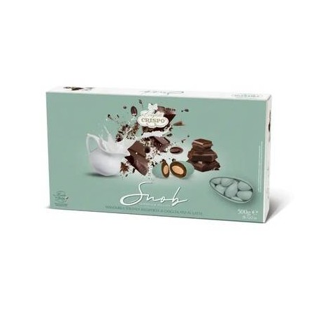 CONFETTI SNOB CIOCCOLATO AL LATTE VERDE SALVIA 500gr