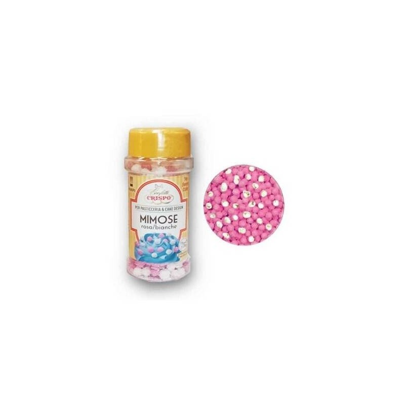 MIMOSE DI ZUCCHERO ROSA E BIANCHE 60gr