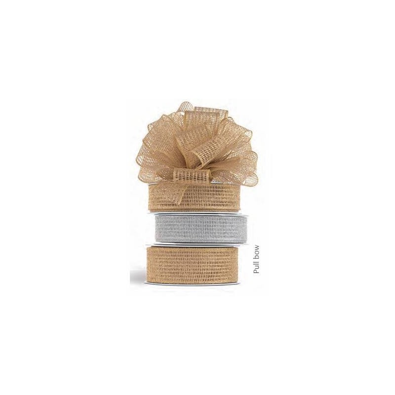 BOBINA NASTRO TESSUTO PULL BOW 451 mm30x20mt 03-ORO