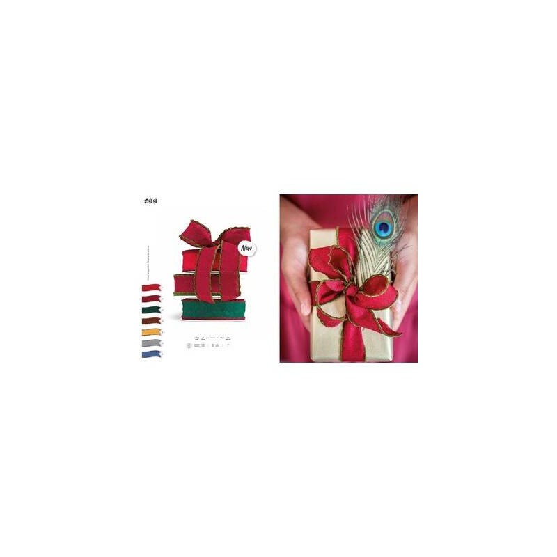 RONDELLA NASTRO TESSUTO 233 mm30x15mt 07-ROSSO