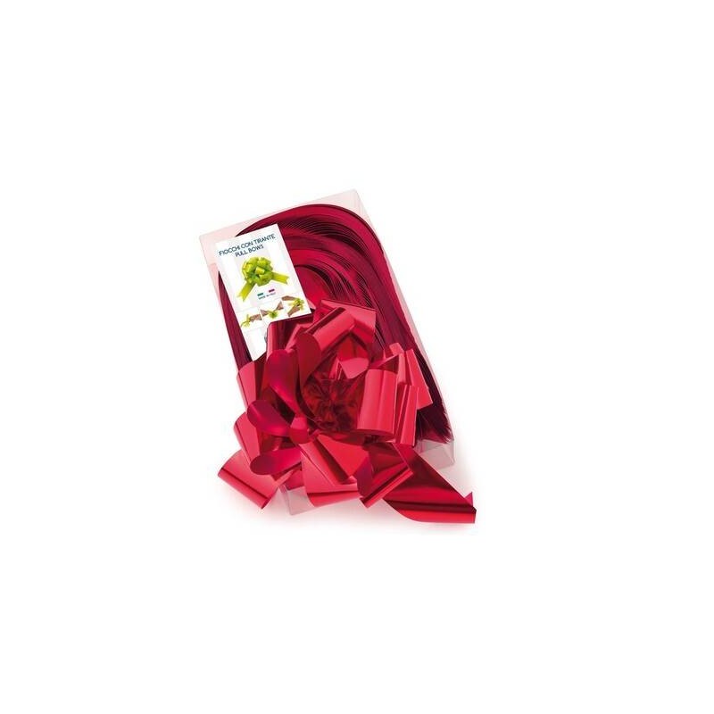 FIOCCO STRIP 50mm ø20cm 6870 07-METAL ROSSO 30pz