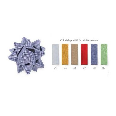 STELLE ADESIVE WAVE 68348 mm15 6,5cm COLORI ASS.TI 50pz