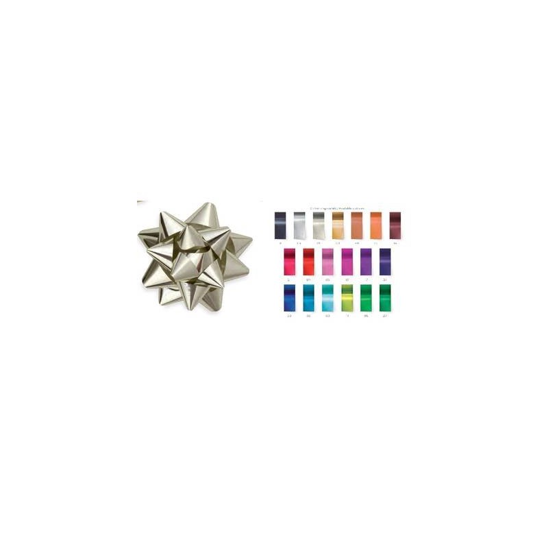 STELLE ADESIVE SPLENDID 4770 mm10 ø5cm COLORI ASS.TI 150pz