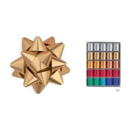 STELLE SPLENDID MAT 6811 mm6,5 ø3,5cm COLORI ASS.TI 100pz
