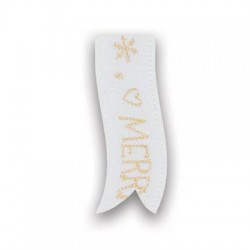 BOBINA NASTRO TESSUTO TIME XMAS 618 mm15x15mt 01-BIANCO