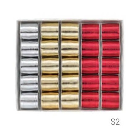 ROCCHETTO NASTRO SPLENDID METAL 6870mm10x10mt 1pz