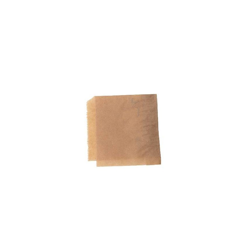 SACCHETTO GRILL ANTIGRASSO DOPPIA APERTURA 12,5x12cm KRAFT 250pz