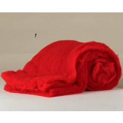 TAPPETO OVATTA ROSSO 130 X 25 CM 300gr