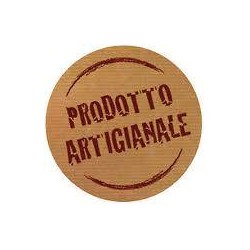 ETICHETTE ADESIVE PRODOTTO ARTIGIANALE KRAFT AVANA TONDO...